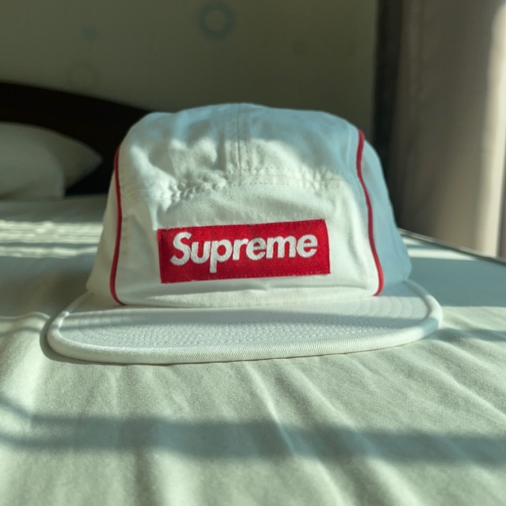 2018 Supreme Piping Camp Cap Brand New Unworn Condition